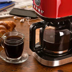 Cafeteira Americana Moderna Vermelha 15 Xícaras 127V 900W Ariete