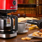 Cafeteira Americana Moderna Vermelha 15 Xícaras 127V 900W Ariete