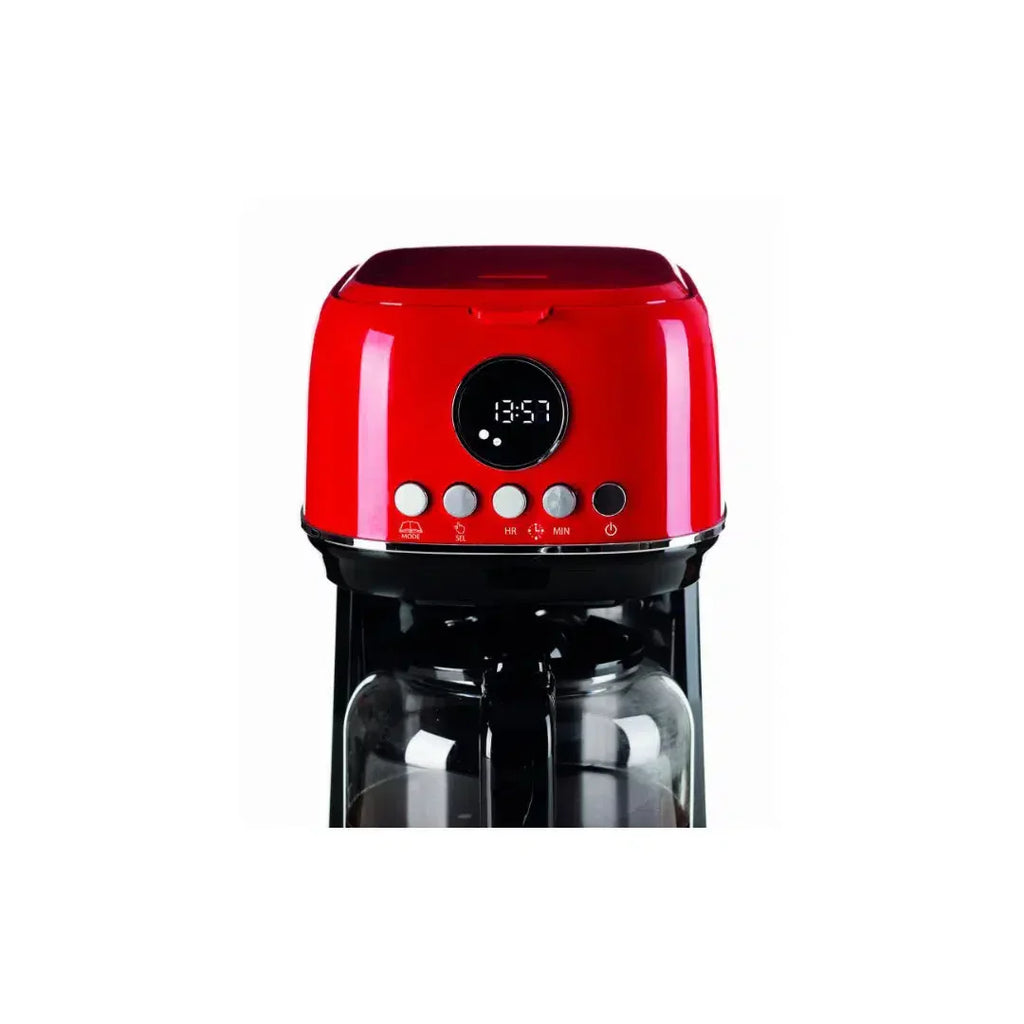Cafeteira Americana Moderna Vermelha 15 Xícaras 127V 900W Ariete
