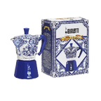 Cafeteira Moka Express Serve 3 Xícaras Dolce & Gabbana Blue Bialetti
