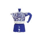 Cafeteira Moka Express Serve 3 Xícaras Dolce & Gabbana Blue Bialetti