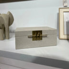 Caixa em MDF com Revestimento PU 10,5x25,5x18,5cm Mart