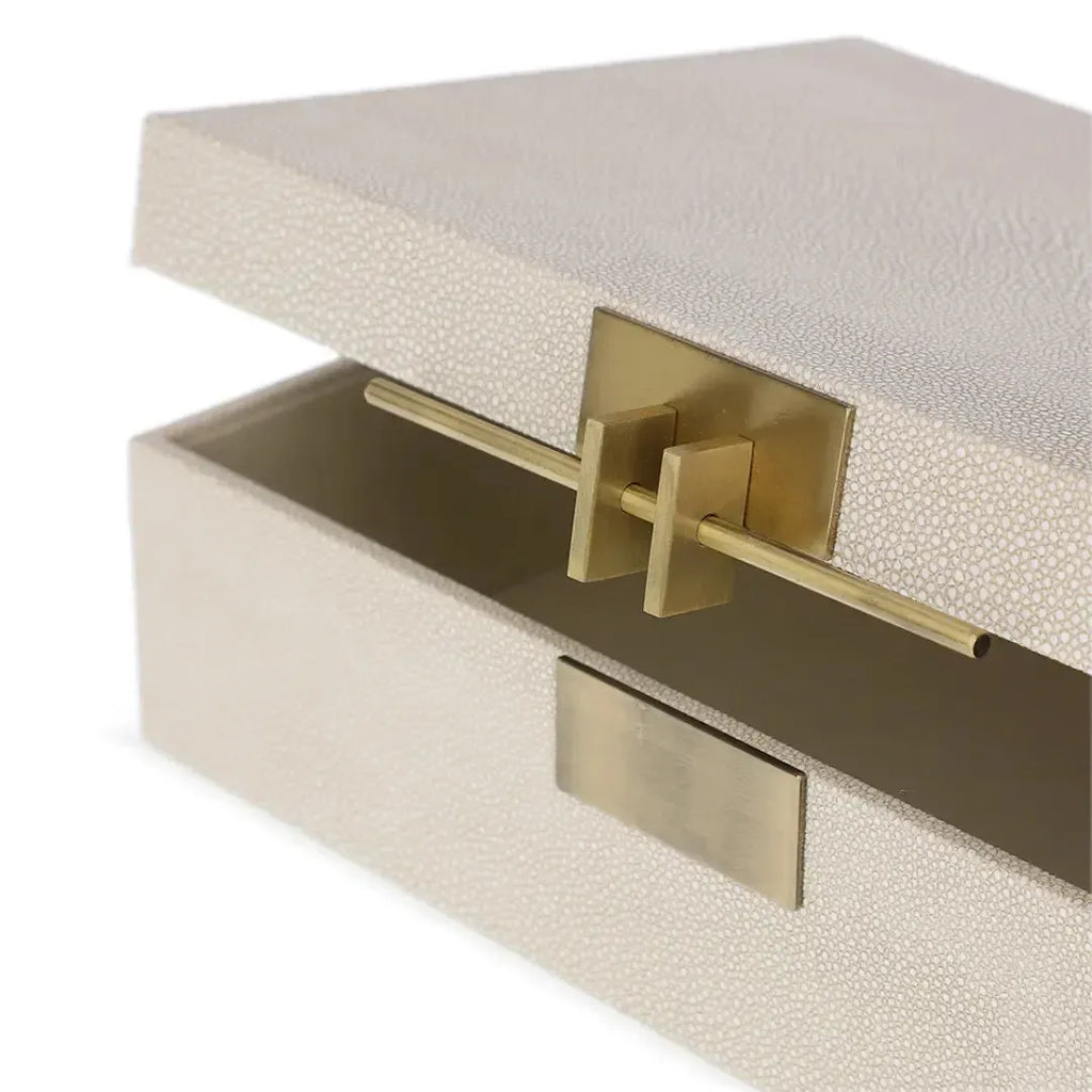 Caixa em MDF com Revestimento PU 10,5x31,5x23cm Mart