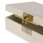 Caixa em MDF com Revestimento PU 10,5x31,5x23cm Mart