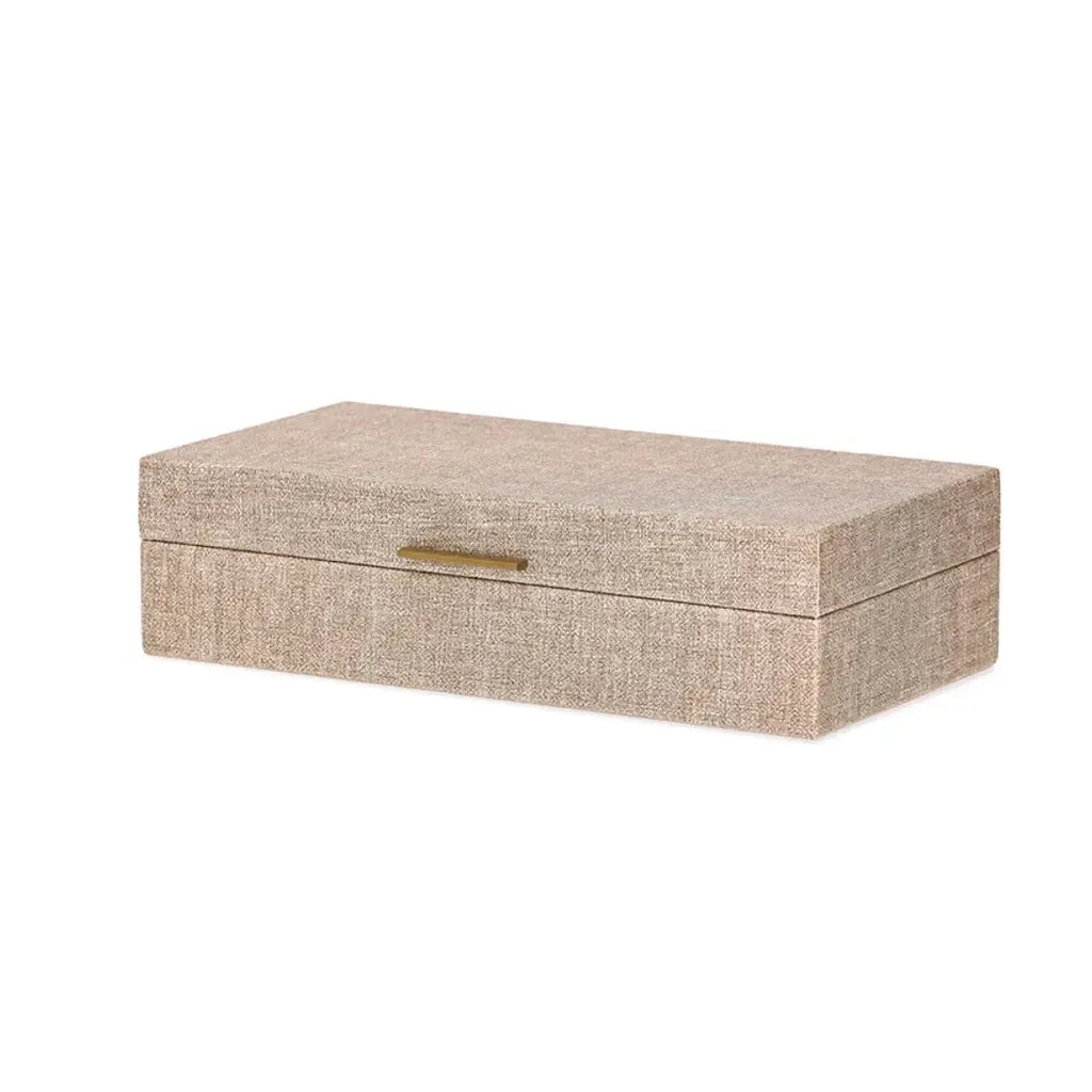 Caixa em MDF com Revestimento PU 9x34x17cm Mart
