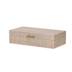 Caixa em MDF com Revestimento PU 9x34x17cm Mart