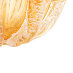Centro de Mesa Decorativo Vidro Italy Ambar 23,5x11cm