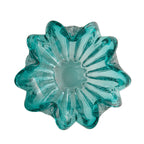 Centro de Mesa Decorativo Vidro Italy Tiffany 21x10cm