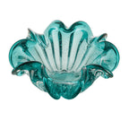 Centro de Mesa Decorativo Vidro Italy Tiffany 21x10cm