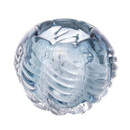 Centro de Mesa Decorativo de Vidro Italy Murano Azul 12x12x9,5cm
