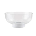 Centro de Mesa Vidro / Mármore 12x24,5cm Linha Singular