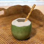 Coco Drink Cerâmica Itacare Verde 10x10cm Maison Blanche