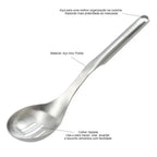 Colher Vazada Premium Inox com Alça Kitchenaid