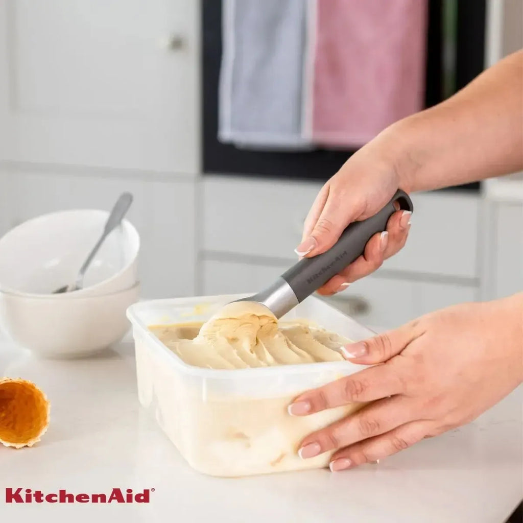 Colher de Sorvete Açaí Sobremesa Zinco Preto KitchenAid