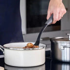 Colher para Servir Perfurada Nylon Charcoal Grey KitchenAid