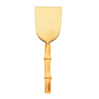 Conjunto 03 Peças para Queijo Garbo Bamboo Aço Inox Natural Dourado