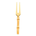 Conjunto 03 Peças para Queijo Garbo Bamboo Aço Inox Natural Dourado