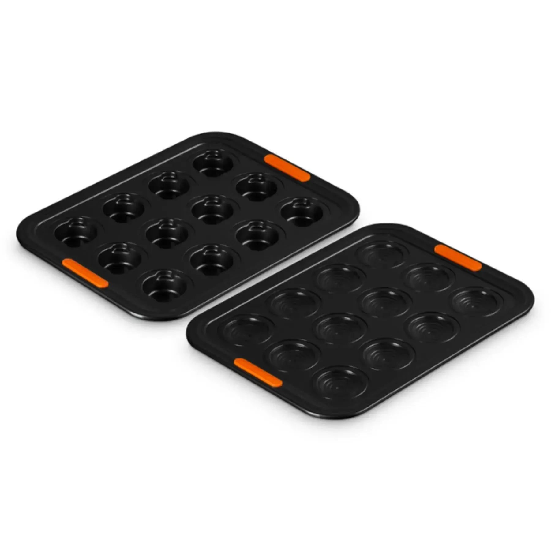 Conjunto 2 Formas para 12 Mini Cocotte Metal Bakeware Le Creuset