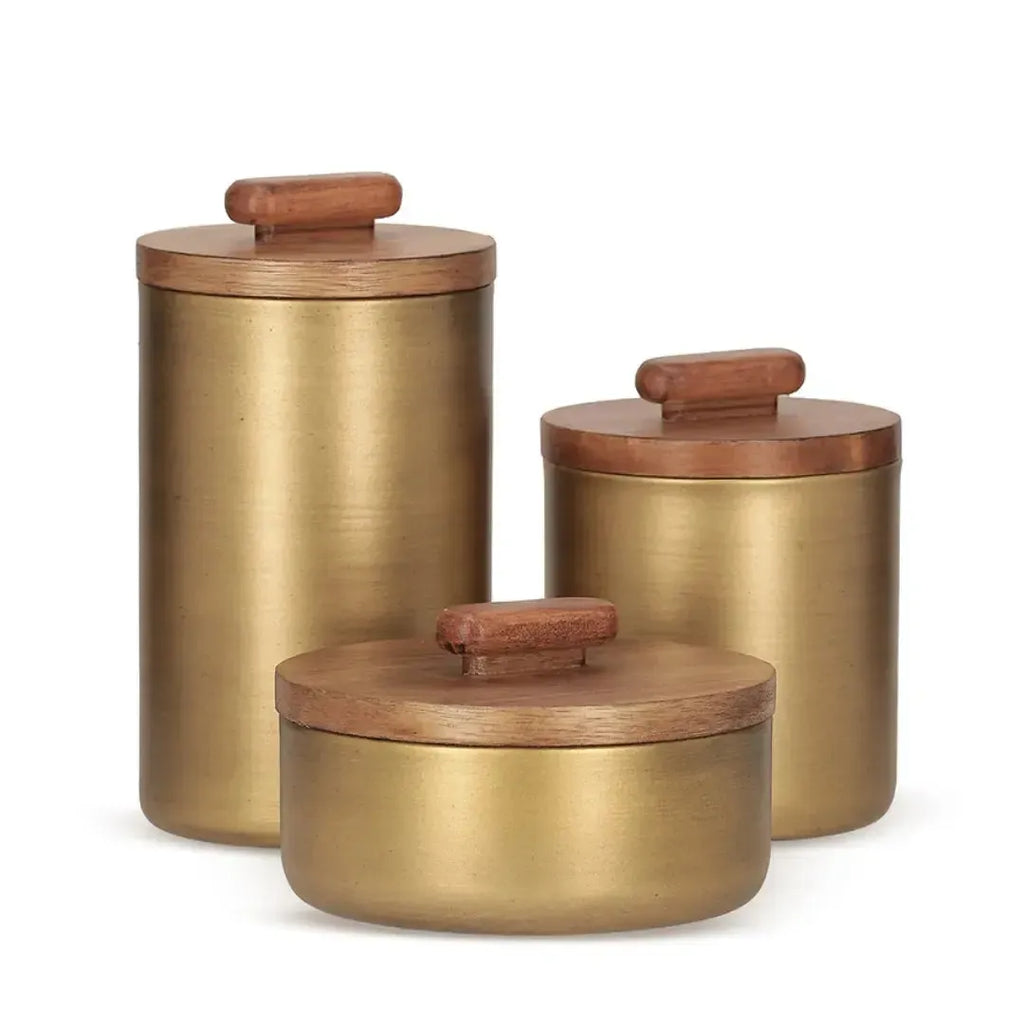 Conjunto 3 Potes para Cozinha Mart