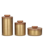Conjunto 3 Potes para Cozinha Mart