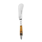 Conjunto 4 Espátulas Tartaruga Aço Inox Com Cabo Resina Wolff 14cm
