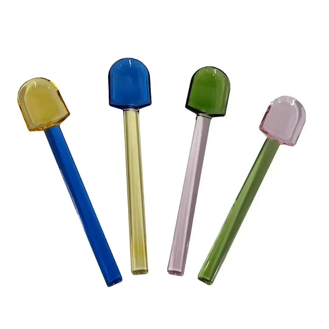 Conjunto 4 Mexedores para Drinks Coloridos Linha Singular