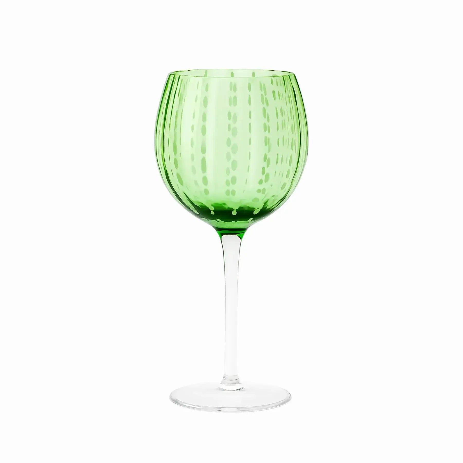Conjunto 4 Taças para Vinho Vidro Verde Coloratta 450ml