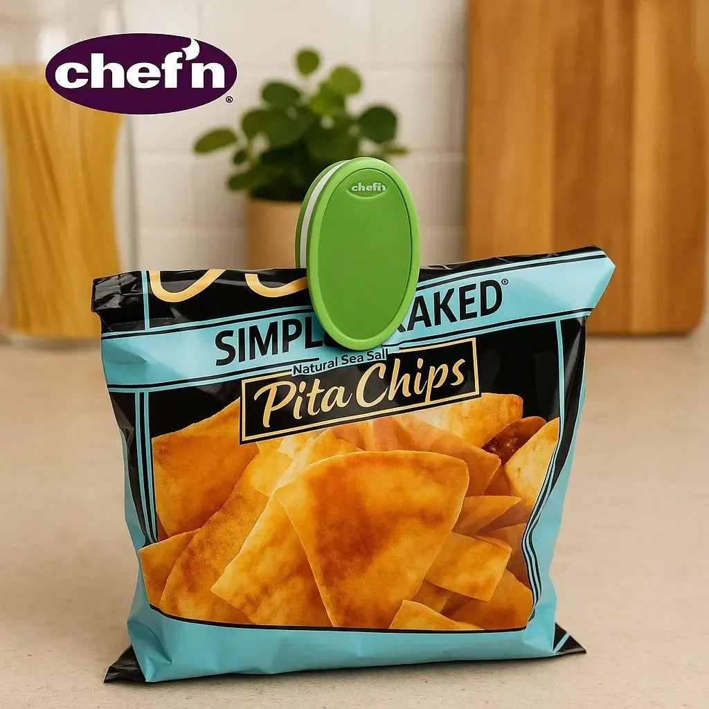 Conjunto 4 peças Prendedores Veda Alimento Chef'n