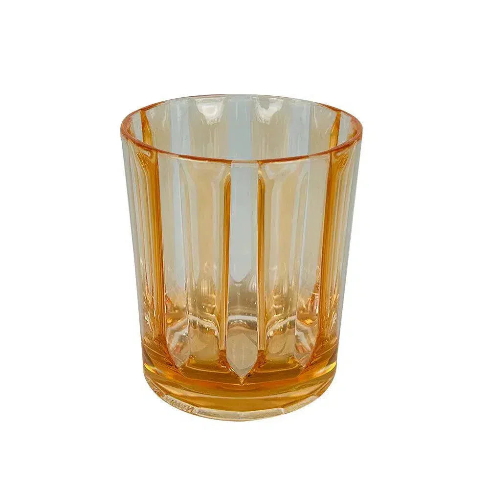Conjunto 6 Copos Acrílico Azul Linha Náutica 300ml