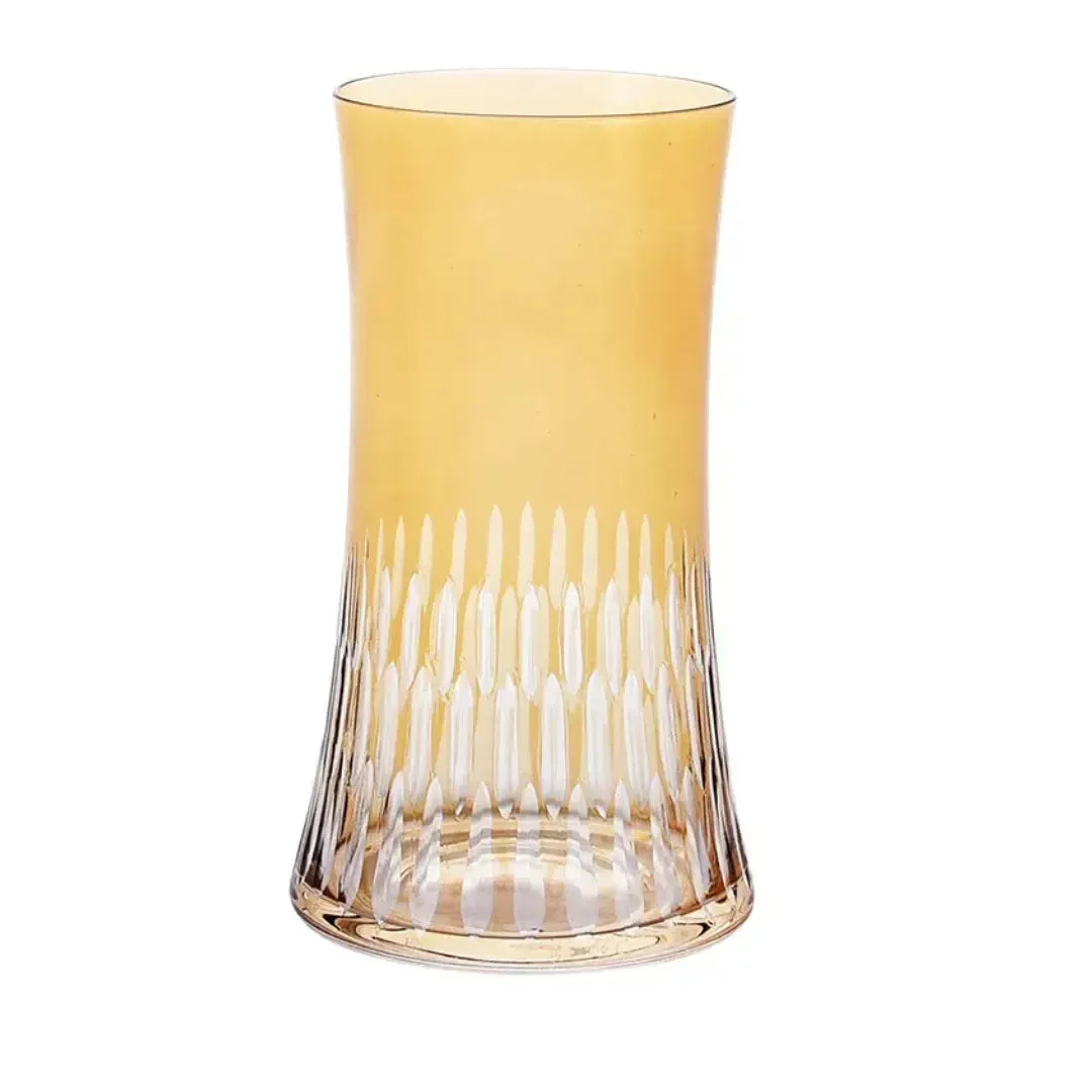 Conjunto 6 Copos Altos Vidro Âmbar Linha Sintonia 400ml