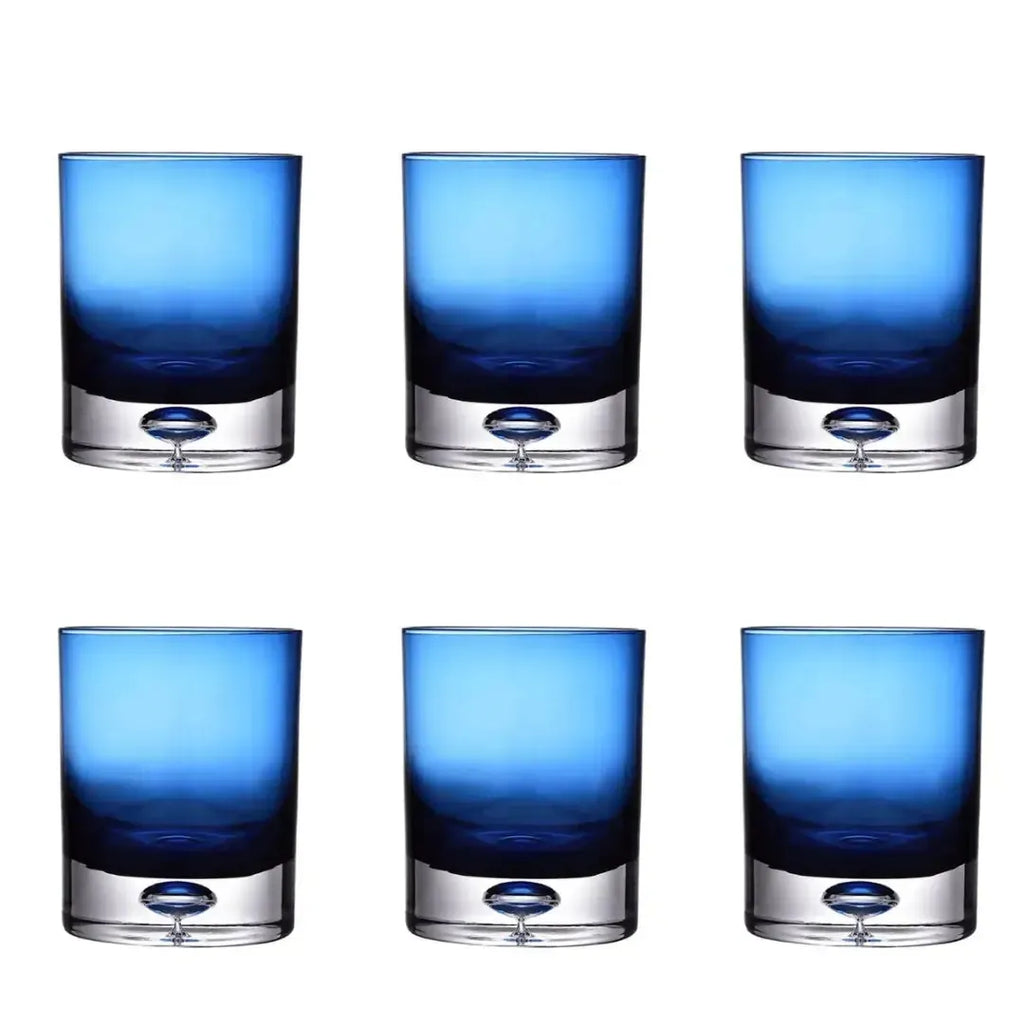 Conjunto 6 Copos Baixos Vidro Verde Linha Refúgio 350ml