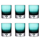 Conjunto 6 Copos Baixos Vidro Verde Linha Refúgio 350ml