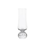 Conjunto 6 Copos para Água Vidro Transparente Haste Bolhas Linha Sintonia 220ml