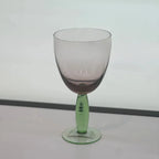 Conjunto 6 Taças Vidro Rosa / Verde Linha Refúgio 400ml