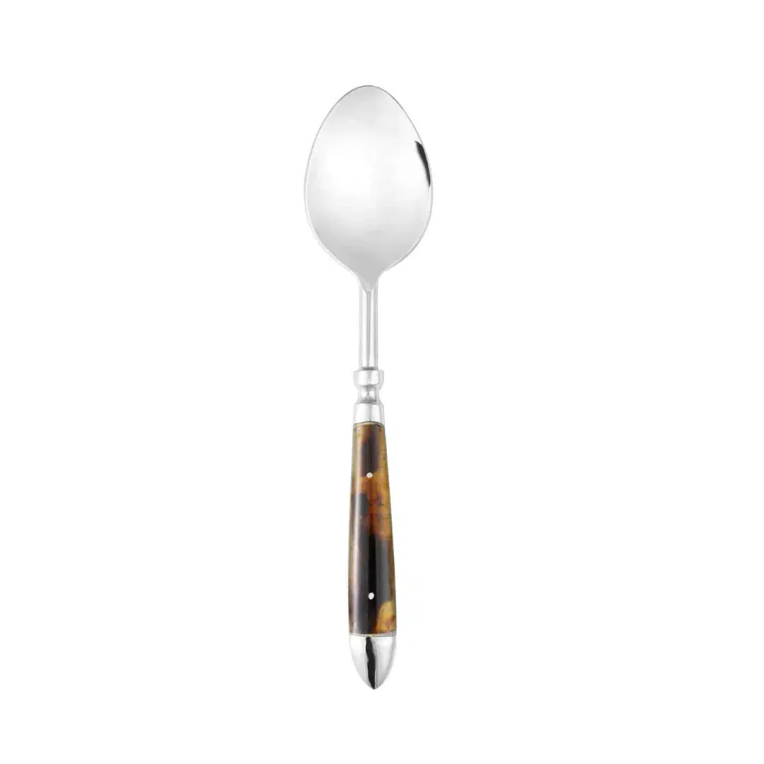 Conjunto 6 Talheres Tartaruga Aço Inox Com Cabo Resina Wolff