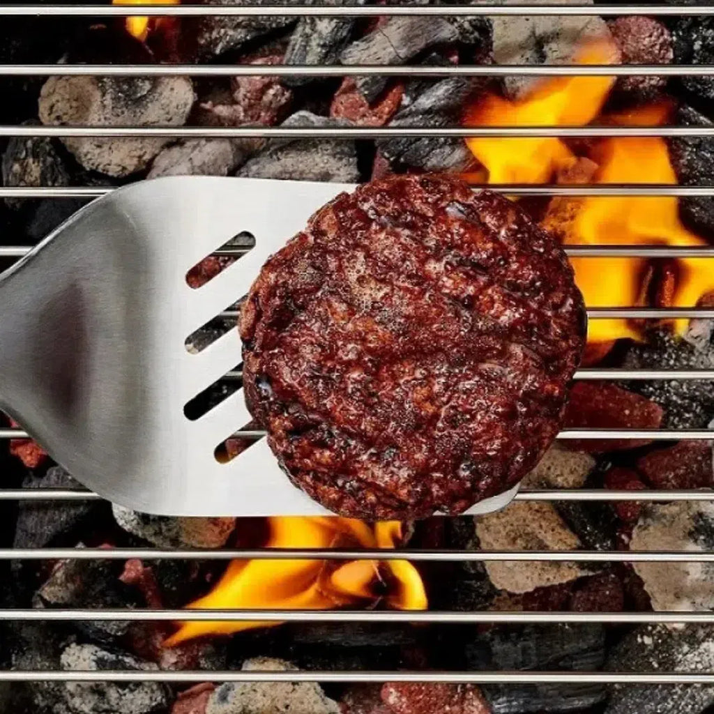 Conjunto Pinça e Espátula para Churrasco Inox OXO