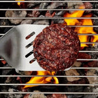 Conjunto Pinça e Espátula para Churrasco Inox OXO
