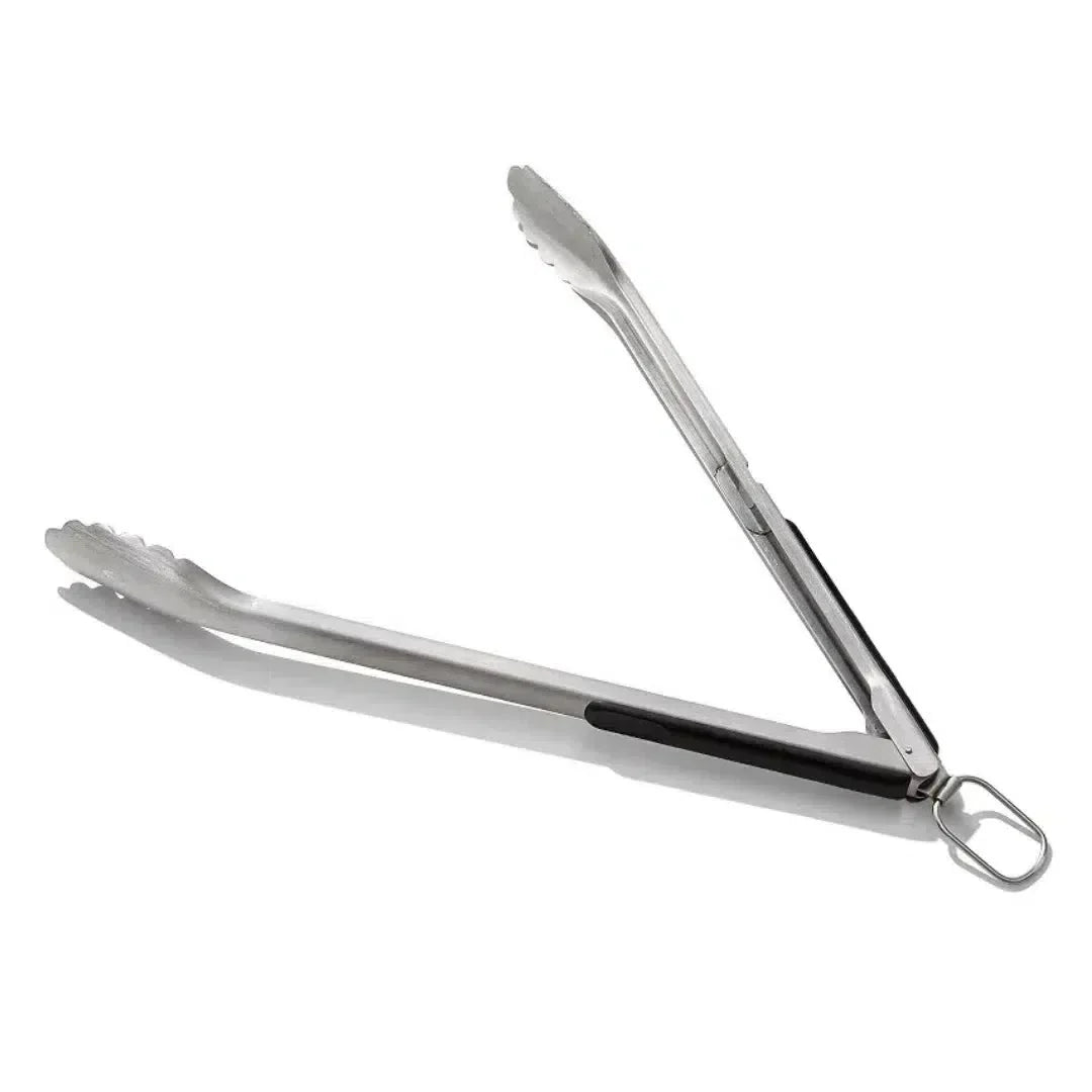Conjunto Pinça e Espátula para Churrasco Inox OXO