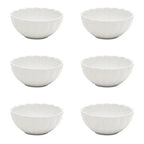 Conjunto com 6 Bowls Porcelana Flora Camélia 12cm Oxford