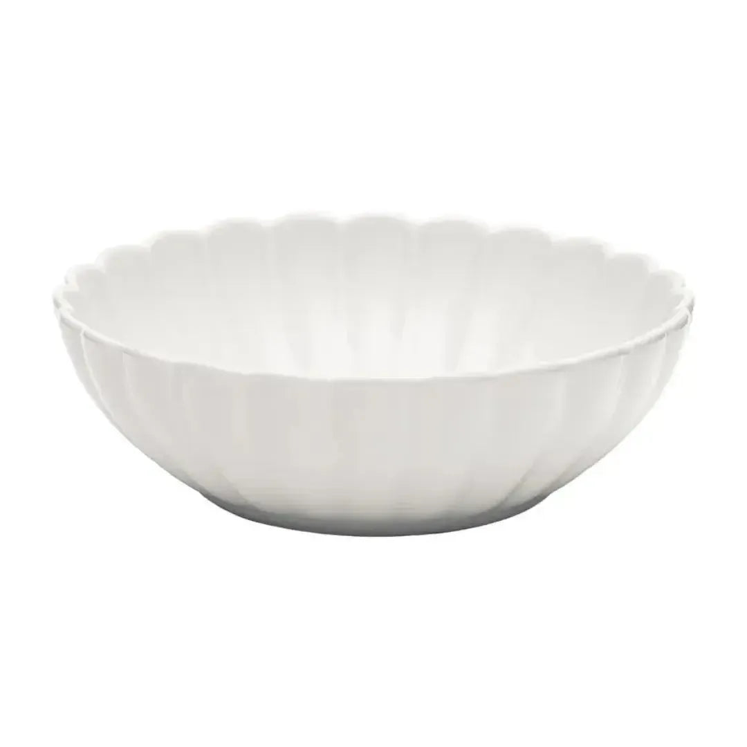 Conjunto com 6 Pratos Fundos Porcelana Flora Camélia 20cm Oxford