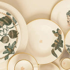 Conjunto com 6 Pratos Fundos Porcelana Híbridos 23,5cm Strauss