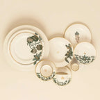 Conjunto com 6 Pratos Fundos Porcelana Híbridos 23,5cm Strauss