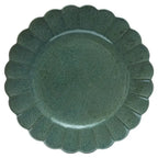 Conjunto com 6 Pratos Rasos Porcelana Flora Hortênsia 27,5cm Oxford