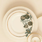 Conjunto com 6 Pratos Rasos Porcelana Híbridos 27,5cm Strauss