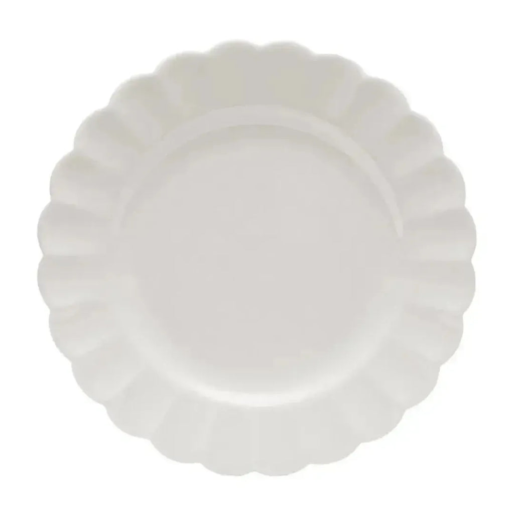 Conjunto com 6 Pratos de Sobremesa Porcelana Flora Camélia 22cm Oxford