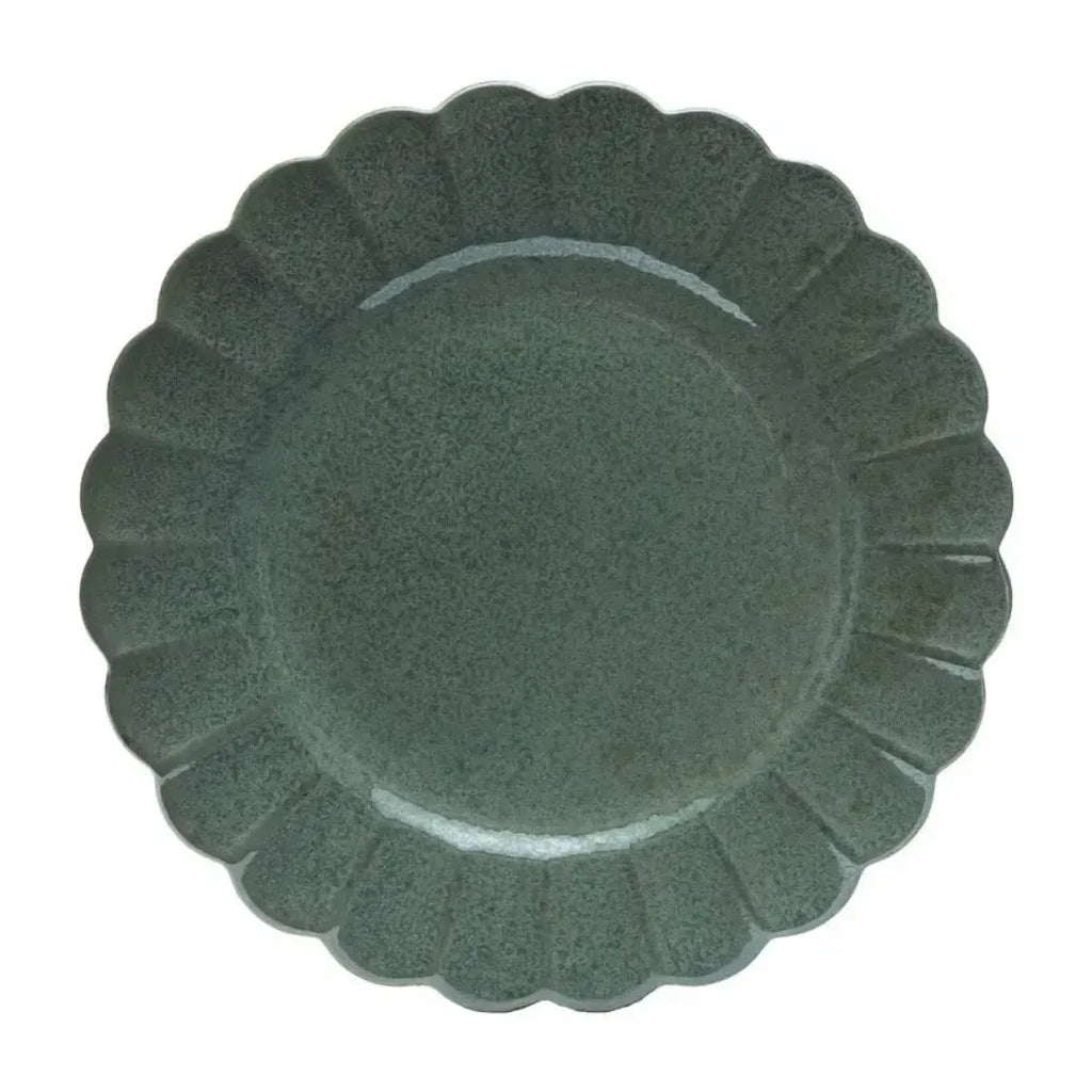 Conjunto com 6 Pratos de Sobremesa Porcelana Flora Hortênsia 22cm Oxford