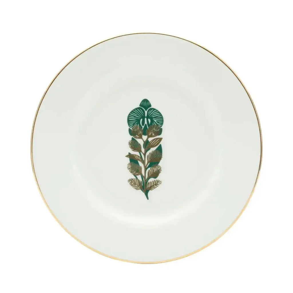 Conjunto com 6 Pratos de Sobremesa Porcelana Híbridos 21cm Strauss