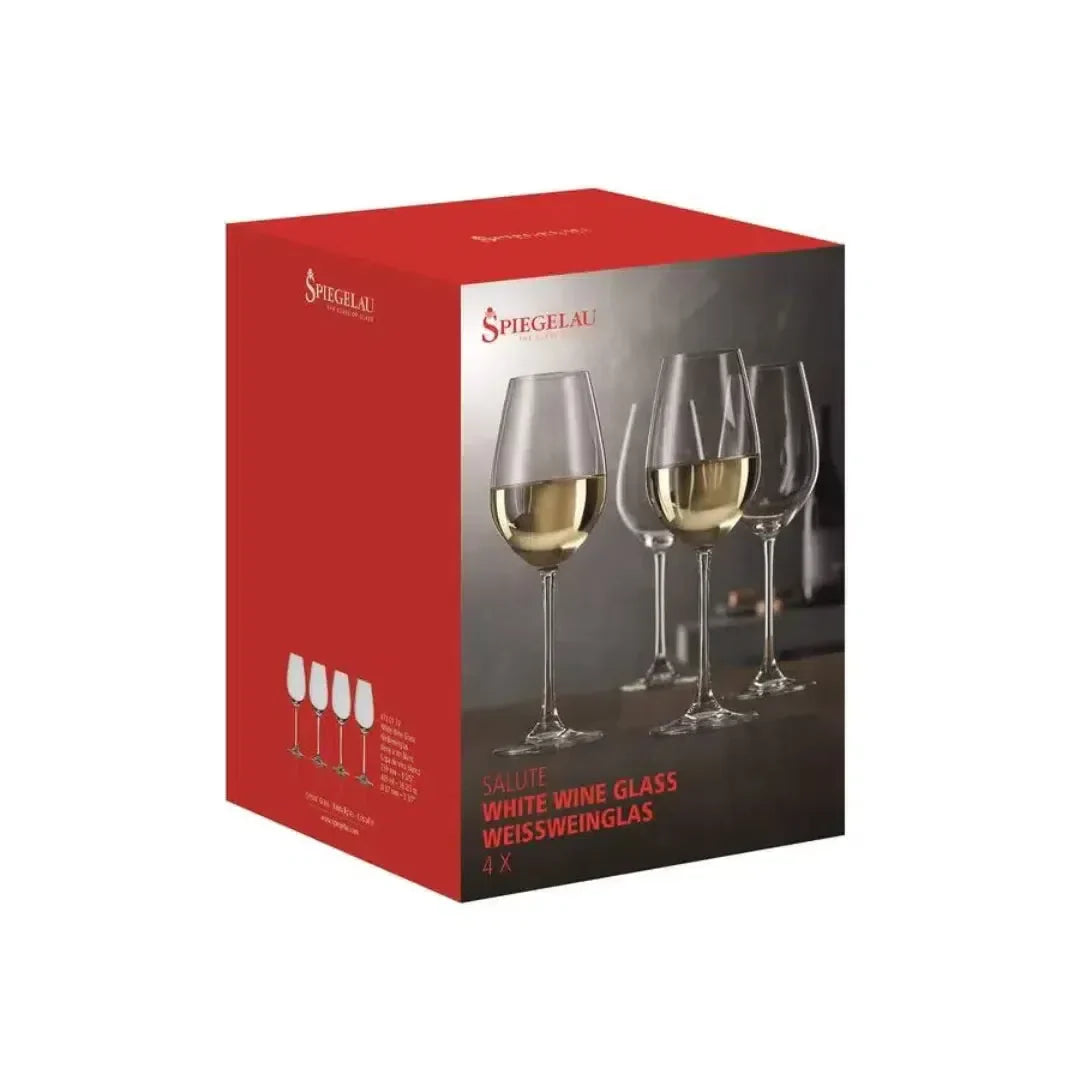 Conjunto de 4 Taças de Vinho Branco 465ml Salute Spiegelau