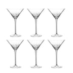 Conjunto de 6 Taças de Cristal para Dry Martini 320ml Strauss