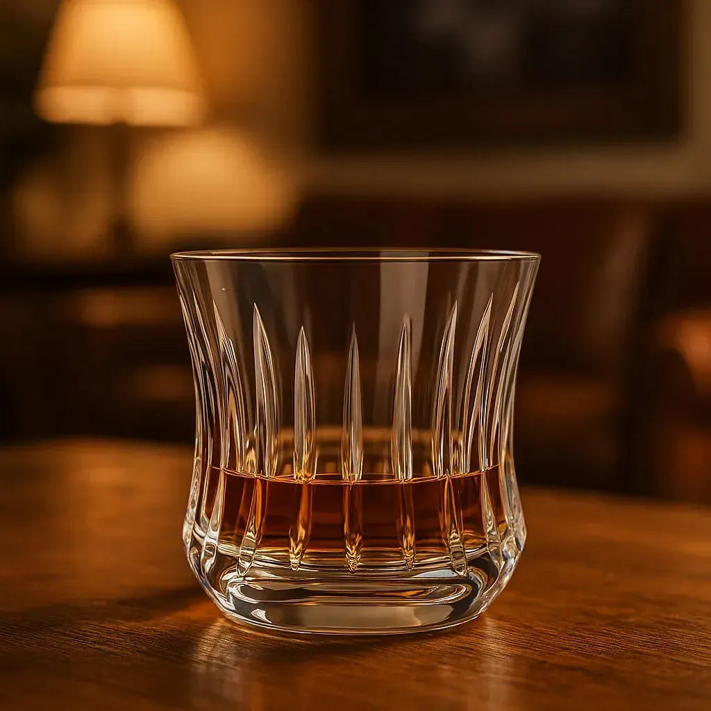 Copo em Cristal Lapidado 66 para Whisky 19 Artemano 325ml